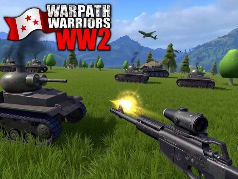 Warpath Warriors WW2 FPS gameplay screenshot